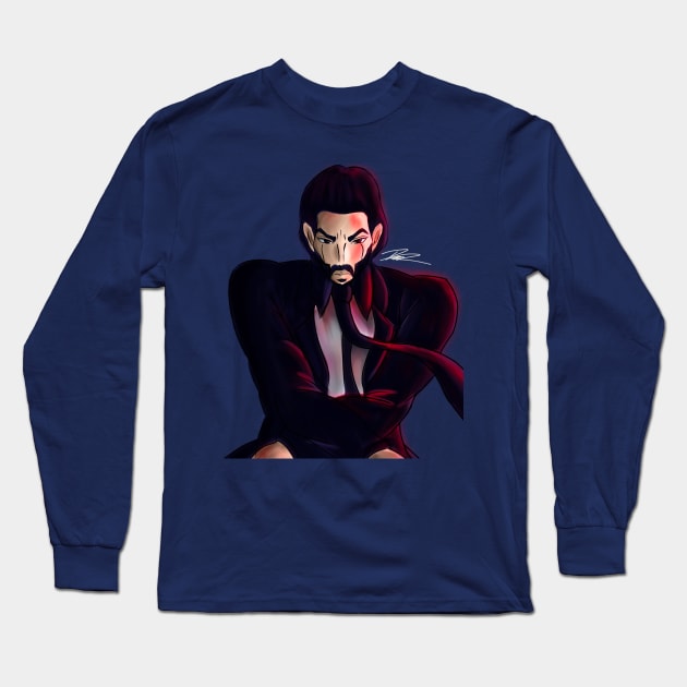 John Wick Jojo Long Sleeve T-Shirt by danielartzzz